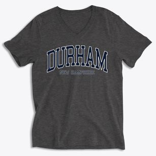 Durham New Hampshire Traditional Soft Lightweight V-Neck