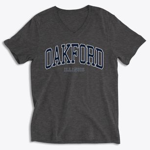 Oakford Illinois Traditional Soft Lightweight V-Neck