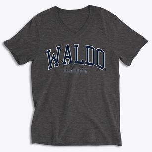 Waldo Alabama Traditional Soft Lightweight V-Neck