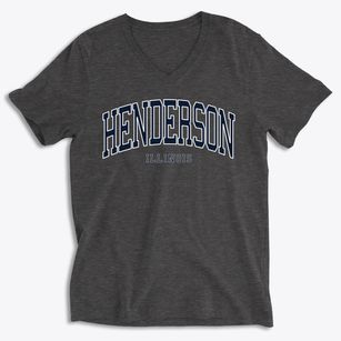 Henderson Illinois Traditional Soft Lightweight V-Neck