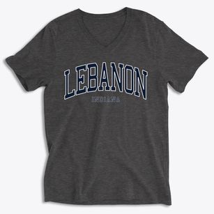 Lebanon Indiana Traditional Soft Lightweight V-Neck