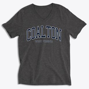 Coalton West Virginia Traditional Soft Lightweight V-Neck