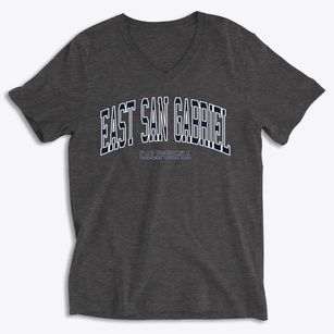 East San Gabriel California Traditional Soft Lightweight V-Neck