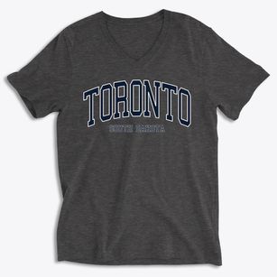 Toronto South Dakota Traditional Soft Lightweight V-Neck