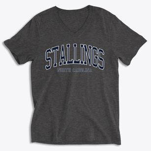 Stallings North Carolina Traditional Soft Lightweight V-Neck
