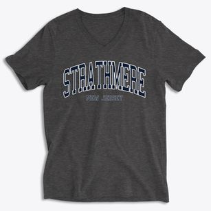 Strathmere New Jersey Traditional Soft Lightweight V-Neck