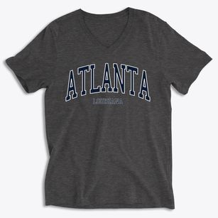 Atlanta Louisiana Traditional Soft Lightweight V-Neck