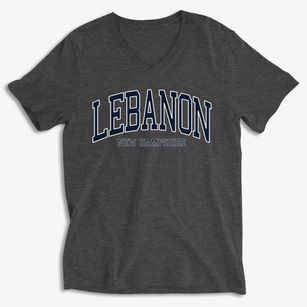 Lebanon New Hampshire Traditional Soft Lightweight V-Neck