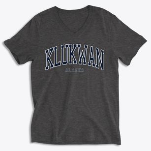 Klukwan Alaska Traditional Soft Lightweight V-Neck