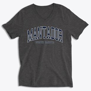 Mantador North Dakota Traditional Soft Lightweight V-Neck