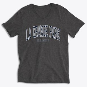 La Grange Park Illinois Traditional Soft Lightweight V-Neck