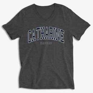 Catharine Kansas Traditional Soft Lightweight V-Neck
