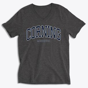 Corning Missouri Traditional Soft Lightweight V-Neck