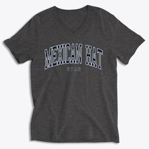 Mexican Hat Utah Traditional Soft Lightweight V-Neck