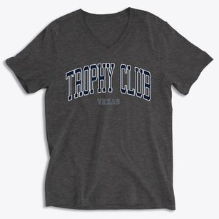 Trophy Club Texas Traditional Soft Lightweight V-Neck