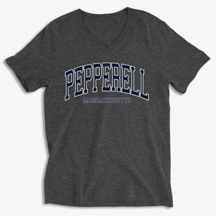 Pepperell Massachusetts Traditional Soft Lightweight V-Neck