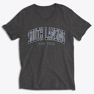 South Lansing New York Traditional Soft Lightweight V-Neck
