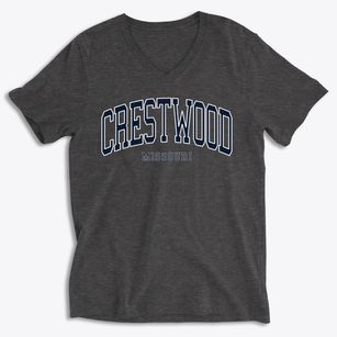 Crestwood Missouri Traditional Soft Lightweight V-Neck