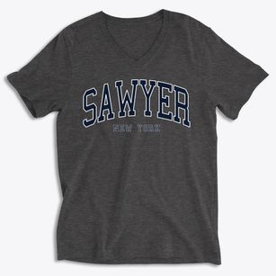 Sawyer New York Traditional Soft Lightweight V-Neck