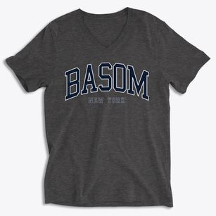 Basom New York Traditional Soft Lightweight V-Neck