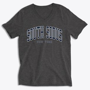 South Sodus New York Traditional Soft Lightweight V-Neck