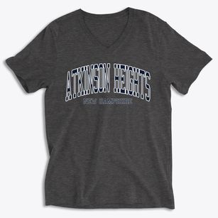 Atkinson Heights New Hampshire Traditional Soft Lightweight V-Neck