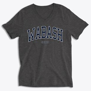 Wabash Ohio Traditional Soft Lightweight V-Neck