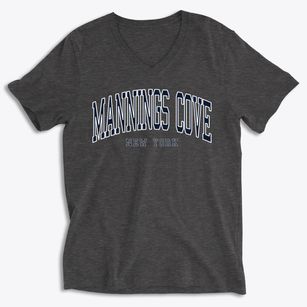 Mannings Cove New York Traditional Soft Lightweight V-Neck