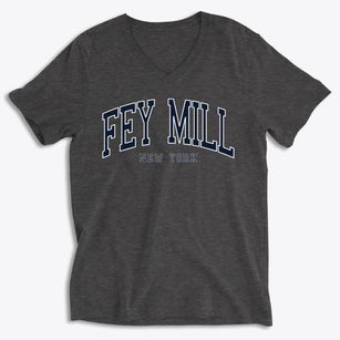 Fey Mill New York Traditional Soft Lightweight V-Neck
