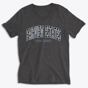 Fairview Estates New Jersey Traditional Soft Lightweight V-Neck