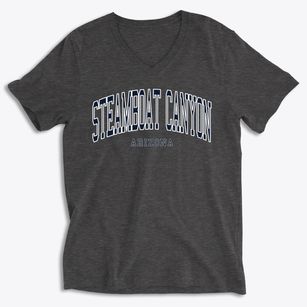 Steamboat Canyon Arizona Traditional Soft Lightweight V-Neck