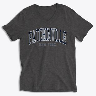 Patchinville New York Traditional Soft Lightweight V-Neck