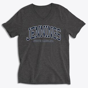 Jennings North Carolina Traditional Soft Lightweight V-Neck