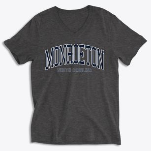 Monroeton North Carolina Traditional Soft Lightweight V-Neck