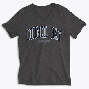 Council Bay Wisconsin Traditional Soft Lightweight V-Neck