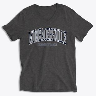 Mumbauersville Pennsylvania Traditional Soft Lightweight V-Neck
