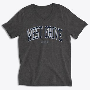 West Grove Iowa Traditional Soft Lightweight V-Neck
