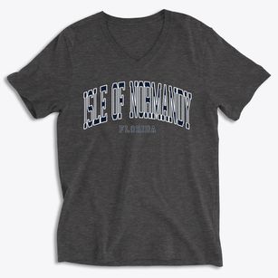 Isle Of Normandy Florida Traditional Soft Lightweight V-Neck