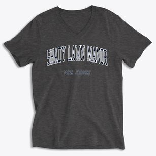 Shady Lawn Manor New Jersey Traditional Soft Lightweight V-Neck