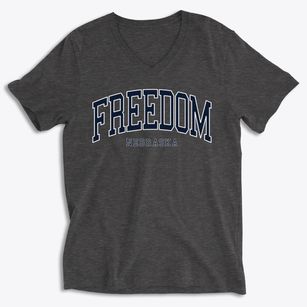 Freedom Nebraska Traditional Soft Lightweight V-Neck