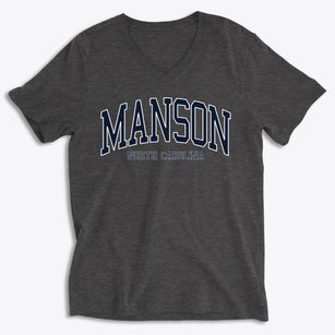 Manson North Carolina Traditional Soft Lightweight V-Neck