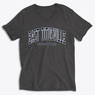 East Titusville Pennsylvania Traditional Soft Lightweight V-Neck