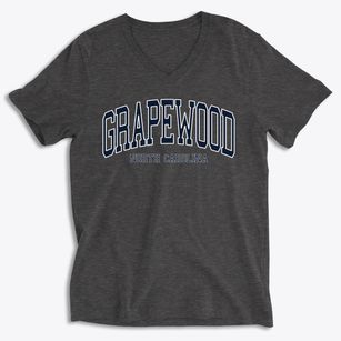 Grapewood North Carolina Traditional Soft Lightweight V-Neck