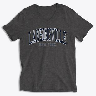 Lansingville New York Traditional Soft Lightweight V-Neck