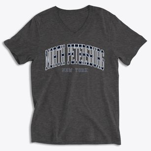 North Petersburg New York Traditional Soft Lightweight V-Neck