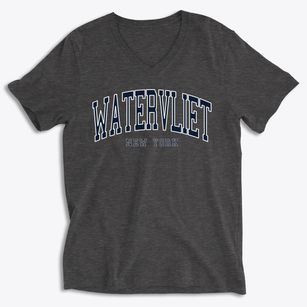 Watervliet New York Traditional Soft Lightweight V-Neck