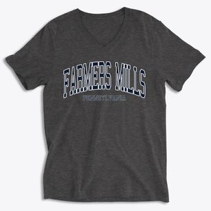 Farmers Mills Pennsylvania Traditional Soft Lightweight V-Neck