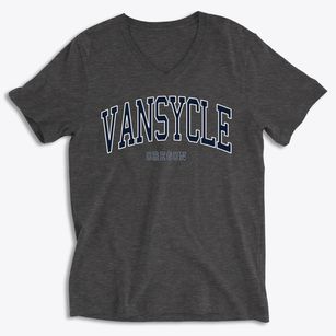 Vansycle Oregon Traditional Soft Lightweight V-Neck