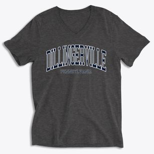 Dillingerville Pennsylvania Traditional Soft Lightweight V-Neck