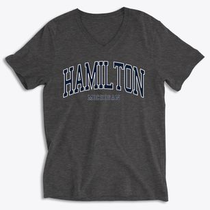 Hamilton Michigan Traditional Soft Lightweight V-Neck